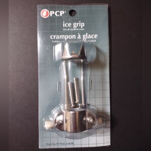 4/$20 New PCP Ice Grip for All Standard Canes NIP
